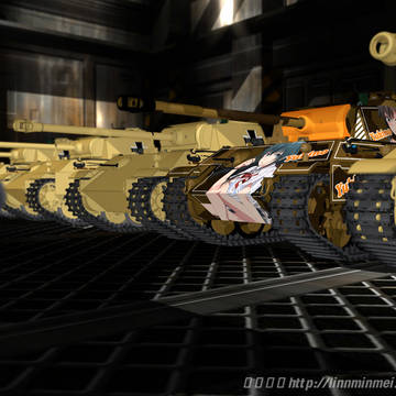 【MMD】痛戦車とか痛車とか痛バイク
