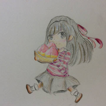 下描き