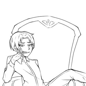 初期値芸人卓線画シャッフルで描いたやつと塗ったやつ