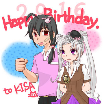 お誕生日おめでとう絵