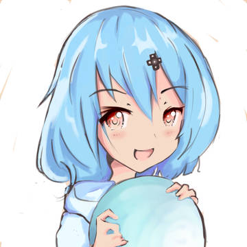 一緒にボールで遊ぶ~