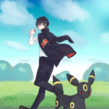雲雀恭弥とブラッキー