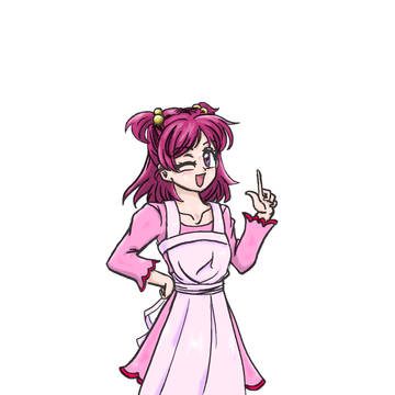 エプロン着けてる女の子は可愛い