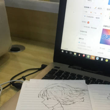 上半年の絵です