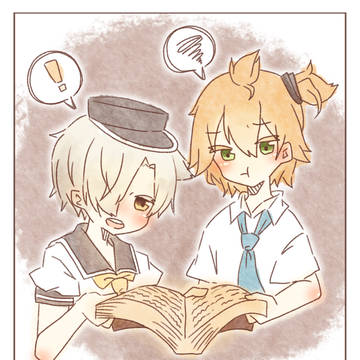 【刀剣CoCリプレイ挿絵】お供たちと一緒に「沈む…沈む…」