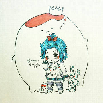環: 寝たいよー (* ´ ³`*)