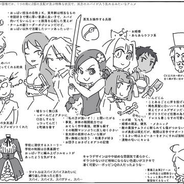 落書き　うろ覚え　プリンセスプリンシパル
