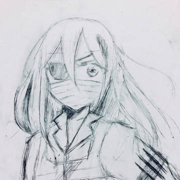 なんとなく眼帯マスク