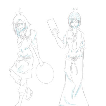 最近描いてたやーつ。