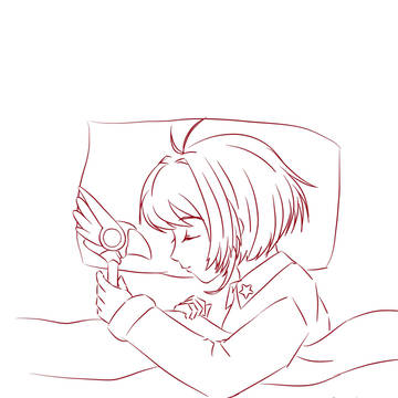 パジャマ姿の桜ちゃん