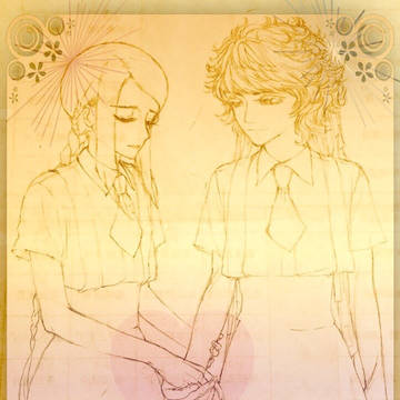 創作宝石の珊瑚とメソライト