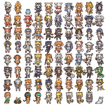 elona差し替え　けものフレンズ素材