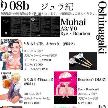 【秘密の裏稼業10／SecretParty】お品書き&ご案内
