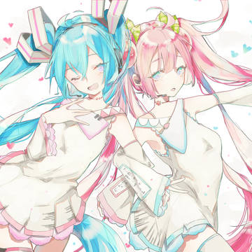 ミク×桜ミク