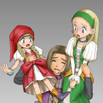 双「肩」の姉妹(DQ11)