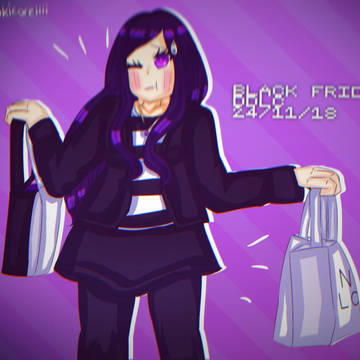 [Illust/DDLC] Black Friday!