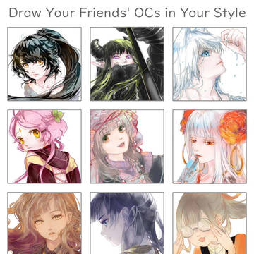 friends' oc in my style