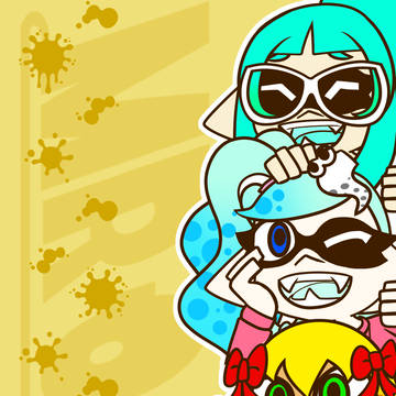 スプラトストームとキーラーインクスティンクのフォーン壁紙