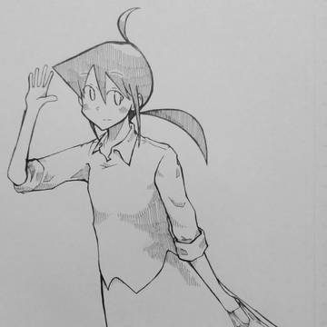 ボールペンの練習