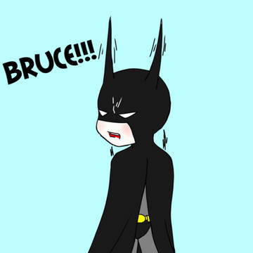 Bruce is chibi :333