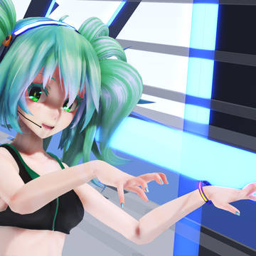 【MMD】スーサイドパレヱド{Miku}