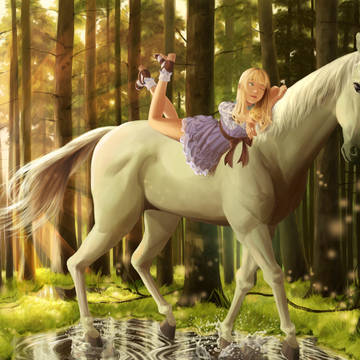 walk with horse