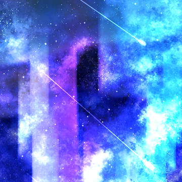 北の夜空
