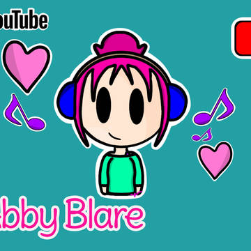 Cute Abby Blare Sticker