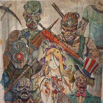 殺人猟団マッドメン3巻表紙