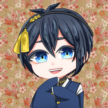 三日月デフォルメ