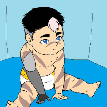 Voltron Deaged Baby shiro