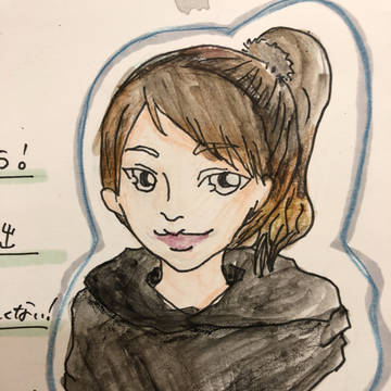 退院祝い似顔絵お手紙