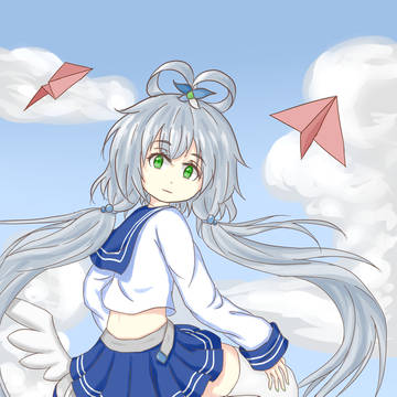 水手服天依
