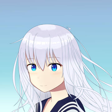 髪をなびかせ響さん