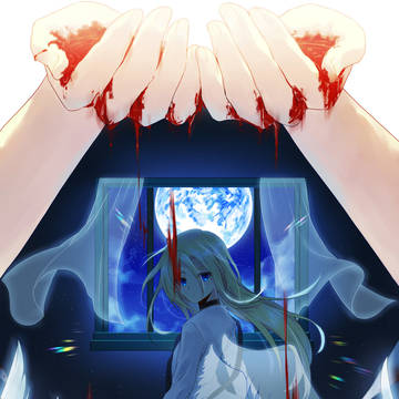 翳した手から