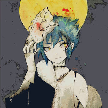 アヌビスお誕生日絵
