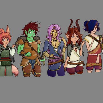 Starfinder/Pathfinder Characters