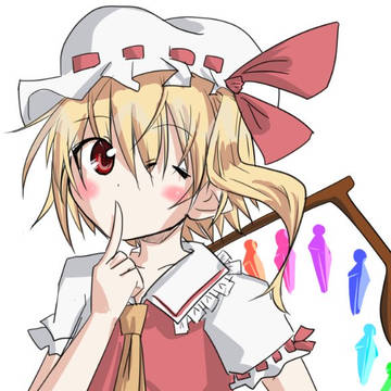 らくがき　フランドール・スカーレット