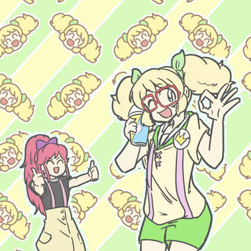 アイカツの落書き