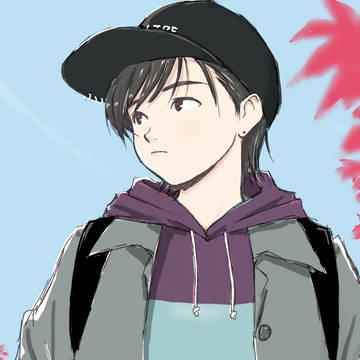 19才のかえでぃ。