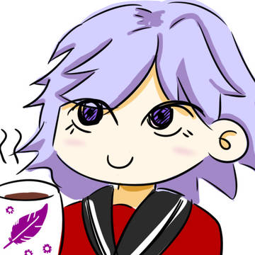 コーヒー飲んでる保澄雫さん