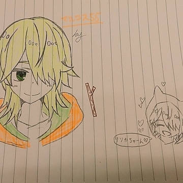 初描き模写マルコス