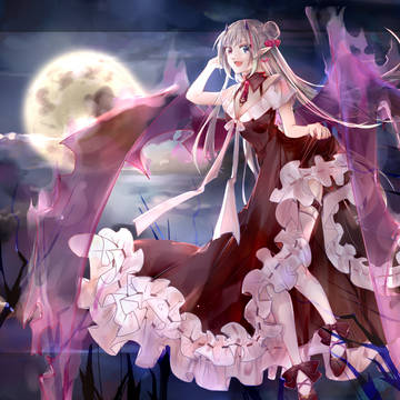 The devil in Halloween night