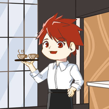 elsword coffee serving