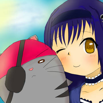 鴎とひげ猫