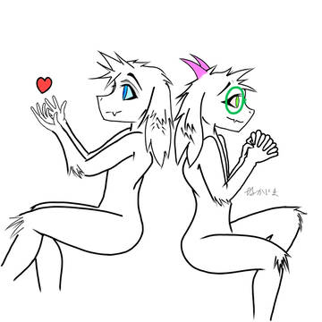 ASRIEL&RALSEI