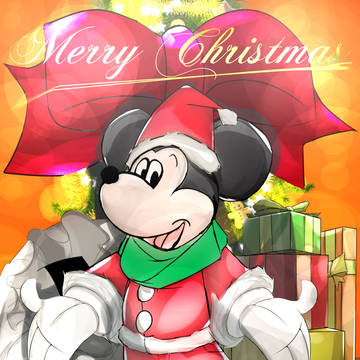クリスマスミッキー