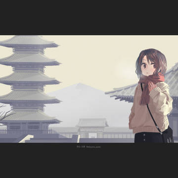 静寂な境内