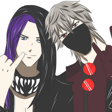 KDA Kayn and Zed (Metal version)