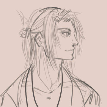 5 min sketch ~ 沖田 総司